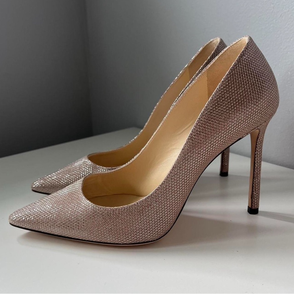 Jimmy Choo Romy 100 Heels - Picture 2 of 5